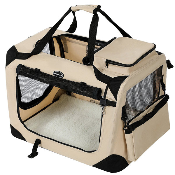 Songmics Folding Portable Soft Fabric Pet Carrier Wayfair.co.uk